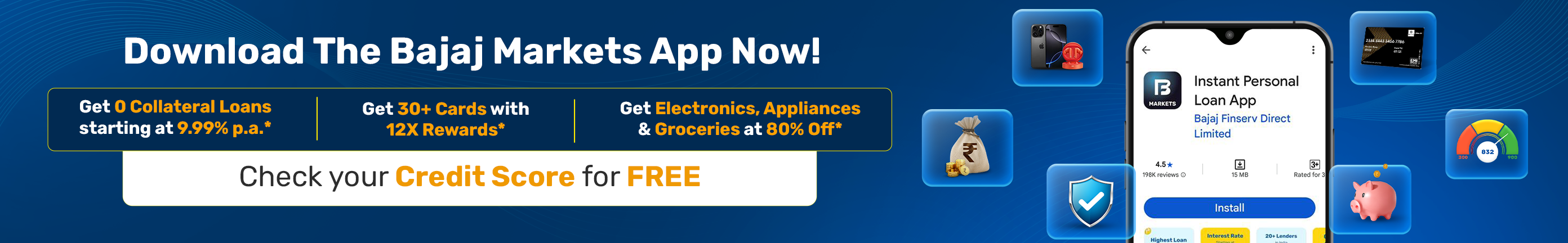 Download Bajaj Markets App 