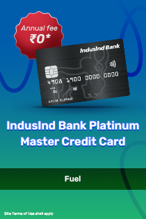 IndusInd Bank Platinum Master Credit Card