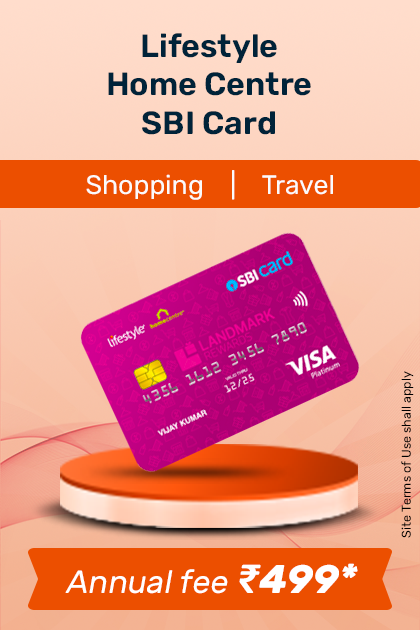 Lifestyle Home Centre SBI Card