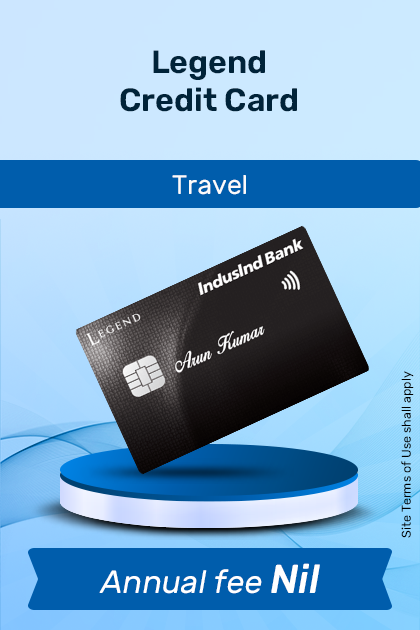 IndusInd Bank Legend Credit Card