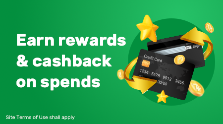Credit Card rewards & cashback on spends Image