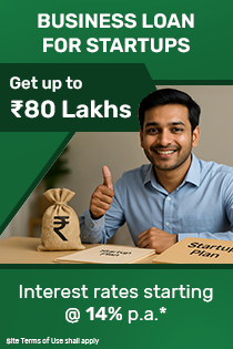 Get a business loan for Startup