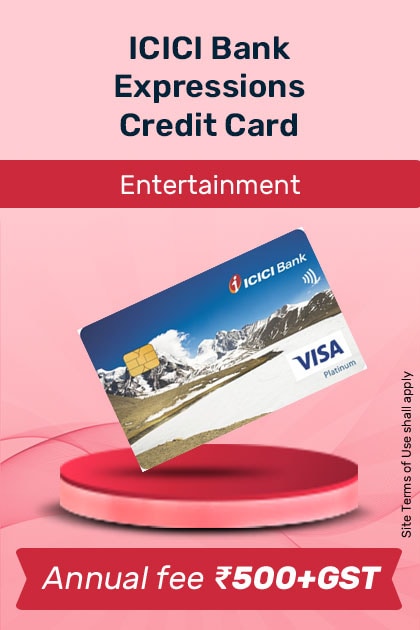 आईसीआईसीआई बैंक एक्सप्रेशन्स क्रेडिट कार्ड