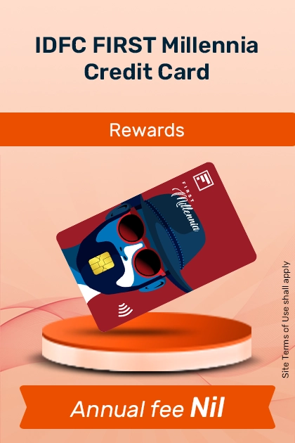 आईडीएफसी फर्स्ट मिलेनिया क्रेडिट कार्ड